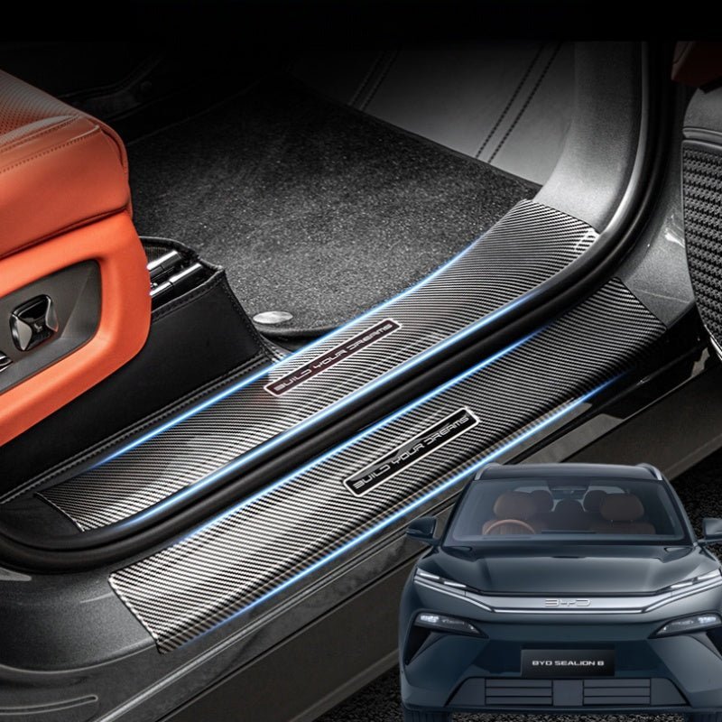 Carbon Fiber Door Sill Protector for BYD Sealion 8 / ATTO 8