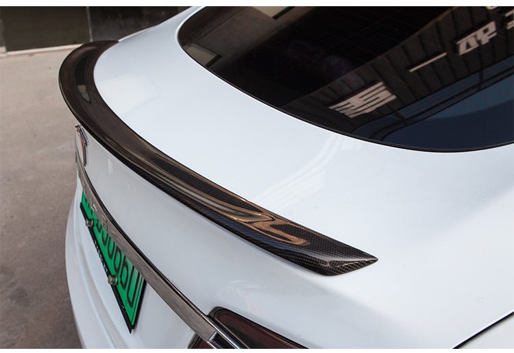 Carbon Fiber Rear Trunk Spoiler Blade Performance Style for Tesla Model S - Tesery Official Store