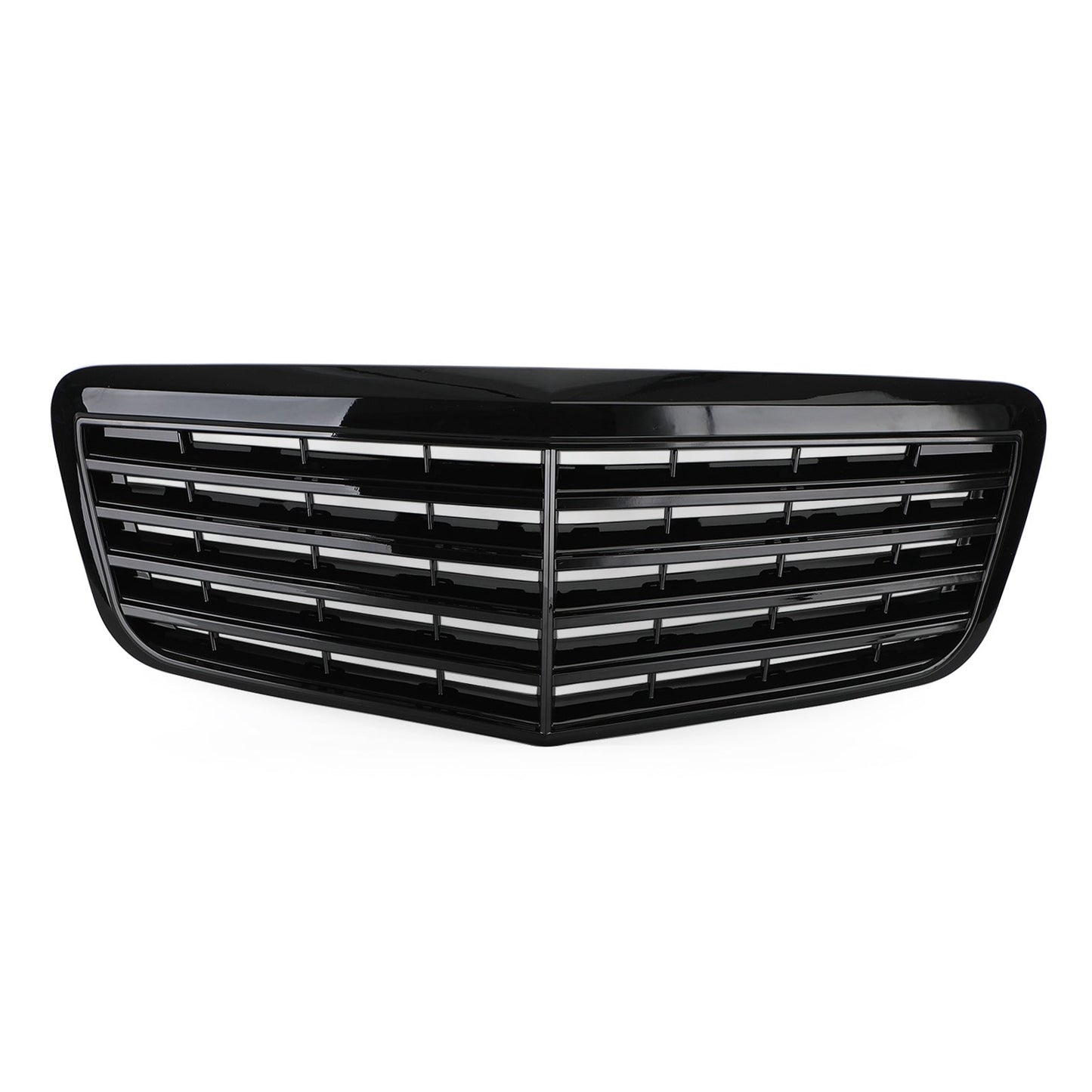 2007-2009 Mercedes-Benz E-Class W211 E350 E500 E63 Gloss Black Front Bumper Grille