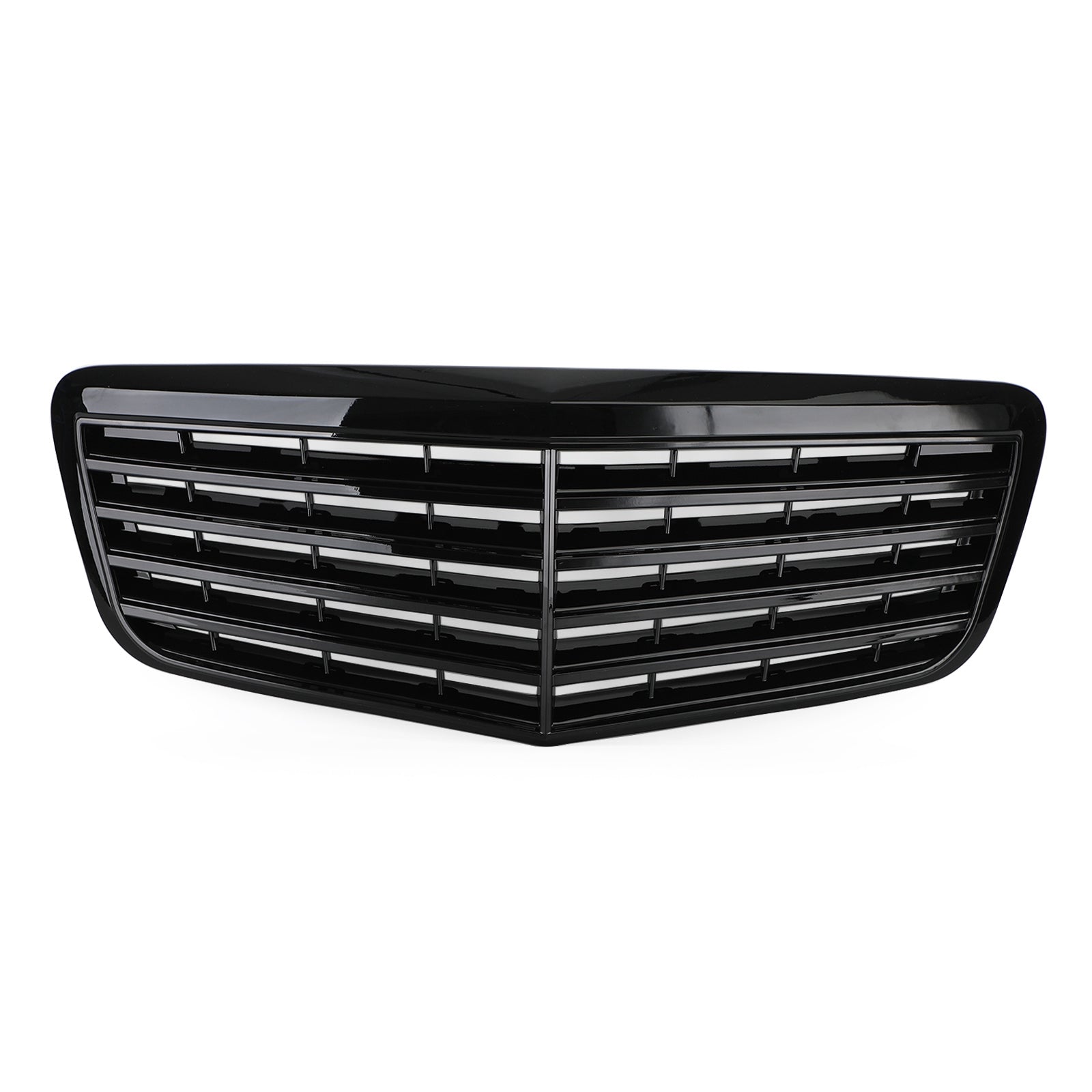 2007-2009 Mercedes-Benz E-Class W211 E350 E500 E63 Gloss Black Front Bumper Grille