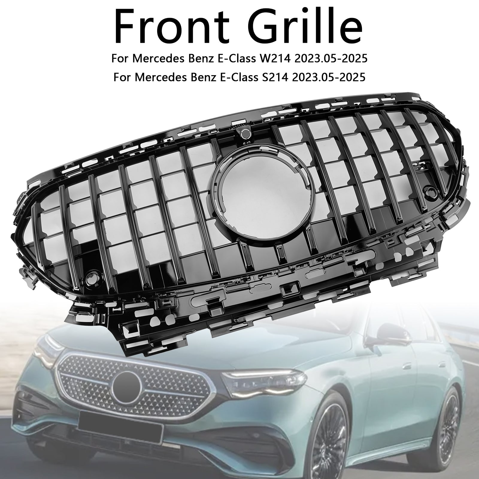 2024+ Mercedes-Benz E-Class W214 S214 X214 Front Bumper Grille