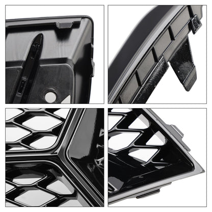 2017-2020 Audi A3 Front Bumper Grill Fog Light Cover Lamp Frame Trim