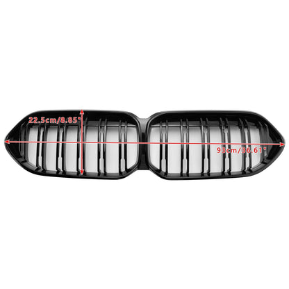 2020-2023 BMW 2 Series F44 Coupe M Gloss Black Front Bumper Kidney Grille (51135A39378)