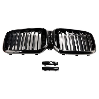 2022-2023 BMW X3 G01 X4 G02 Gloss Black Front Kidney Grille
