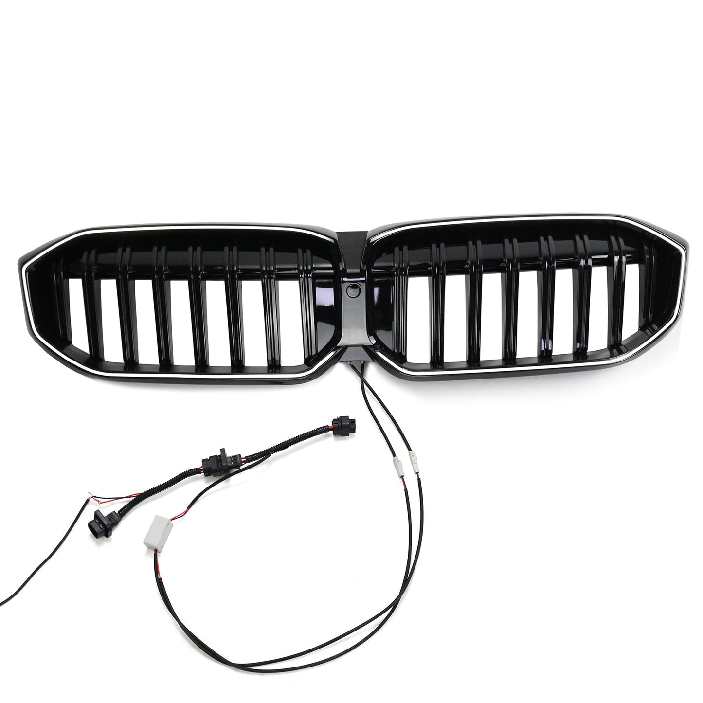 2023-2024 BMW 3 Series G20 G21 G28 Gloss Black Front Kidney Grille Mesh