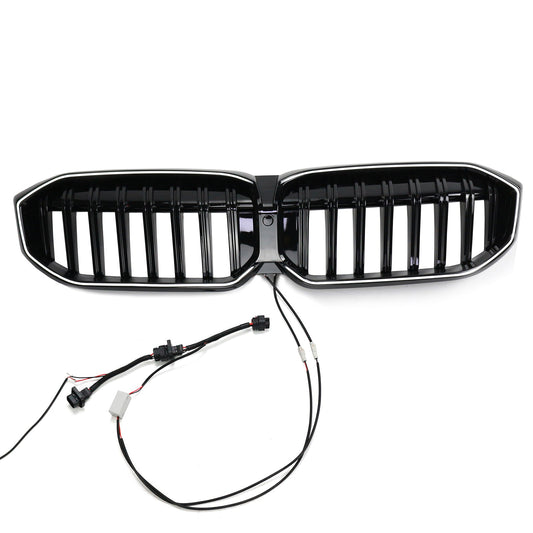 2023-2024 BMW 3 Series G20 G21 G28 Gloss Black Front Kidney Grille Mesh
