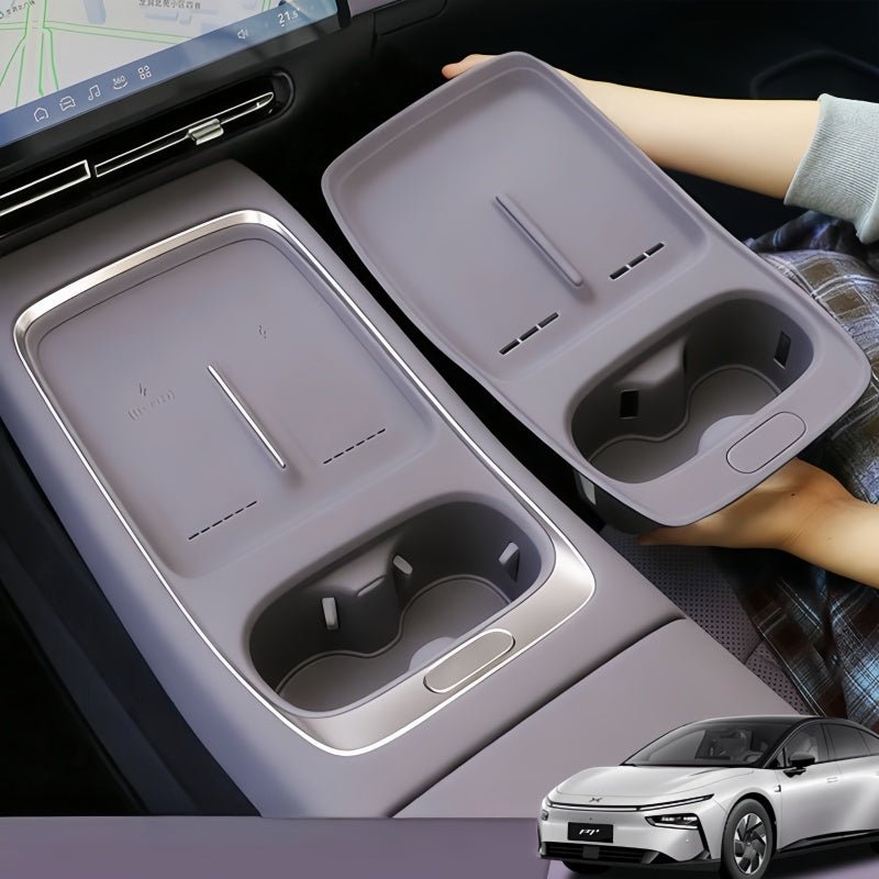 Center Console All-in-One Silicone Mat for Xpeng P7+ 2026