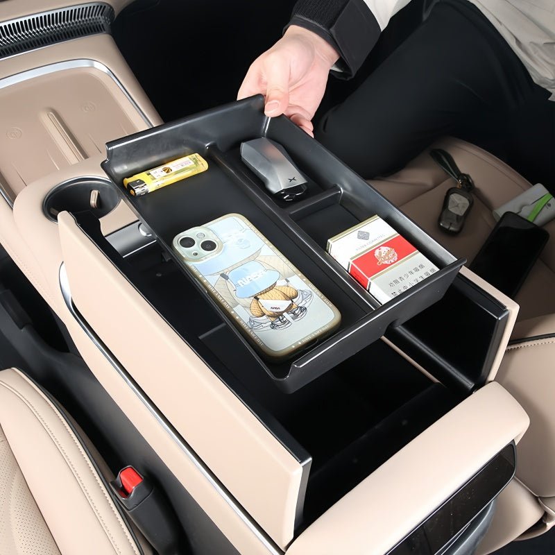 Center Console Armrest Storage Box for 2023-2026 XPENG X9