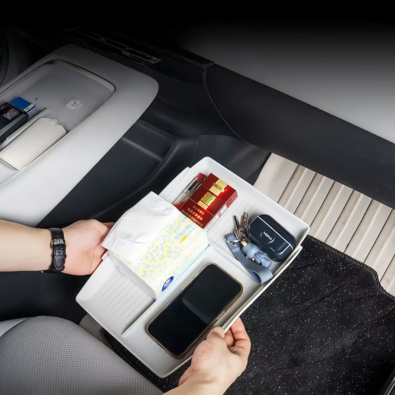 Center Console Lower Storage Tray for 2026 Xpeng P7+