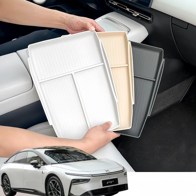 Center Console Lower Storage Tray for 2026 Xpeng P7+