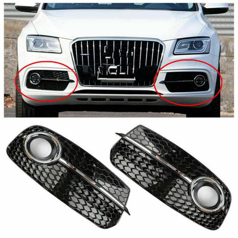 2013-2016 Audi Q5 Front Fog Lamp Lower Grille Cover Kit