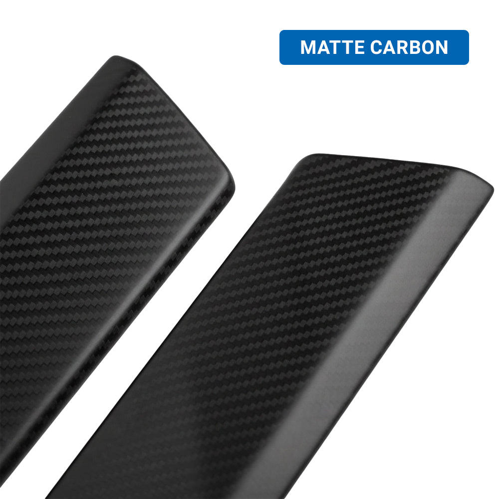 Cybertruck Carbon Fiber Door Panel Covers 4 Packs - Tesery Official Store