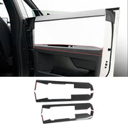 Cybertruck Lower Door Panel Armrest Overlays | Real Molded Carbon Fiber (4 - Piece Set) - Tesery Official Store