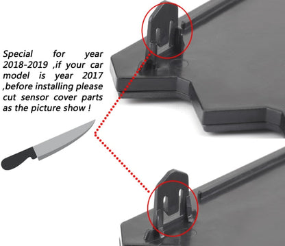 Front Grille Garnish Radiator Sensor Cover For 2016-2021 Tacoma TRD PRO 53141-35060