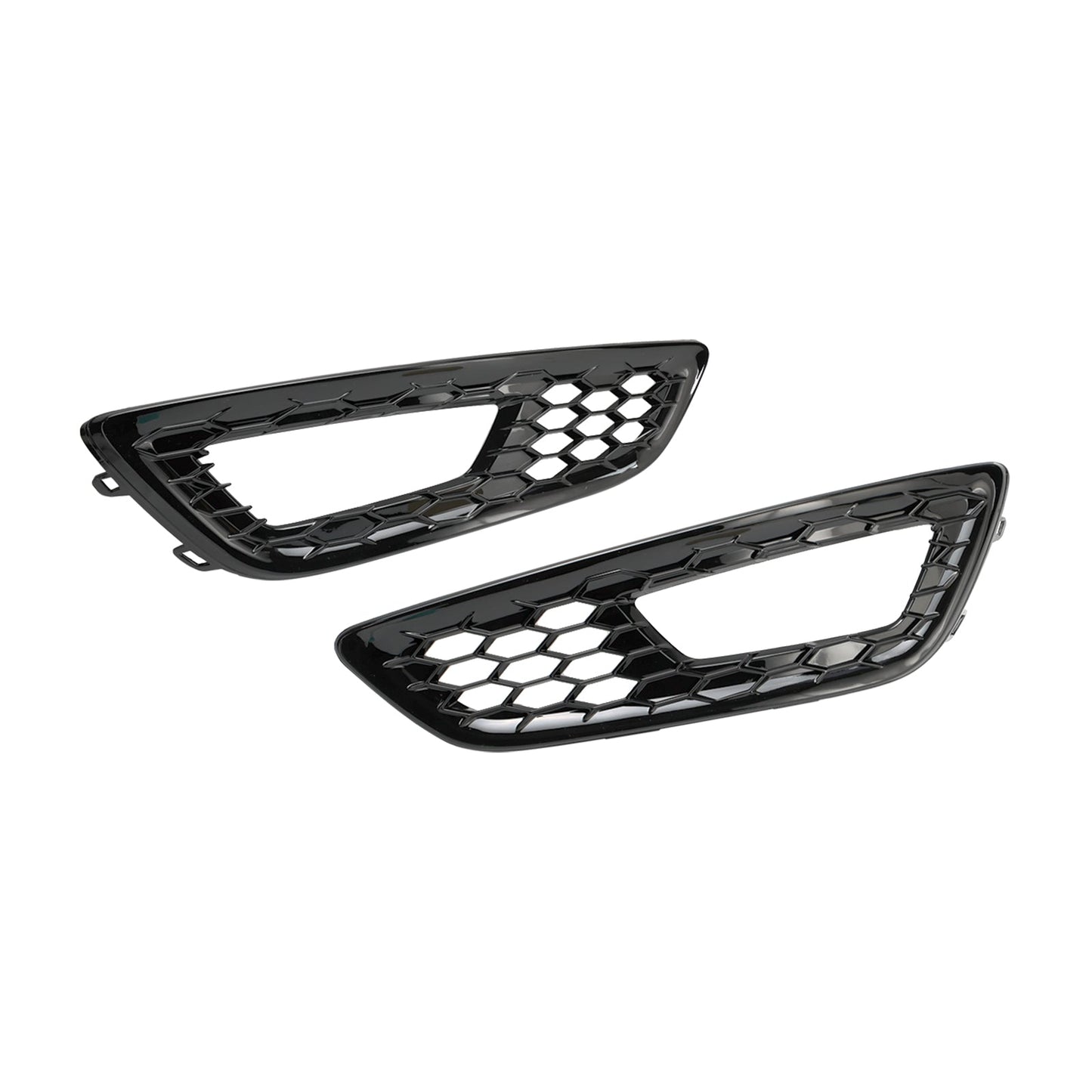 2015-2018 Ford Focus 2PCS Front Bumper Fog Light Lamp Cover Bezel Grille F1EZ15266D F1EZ15266G