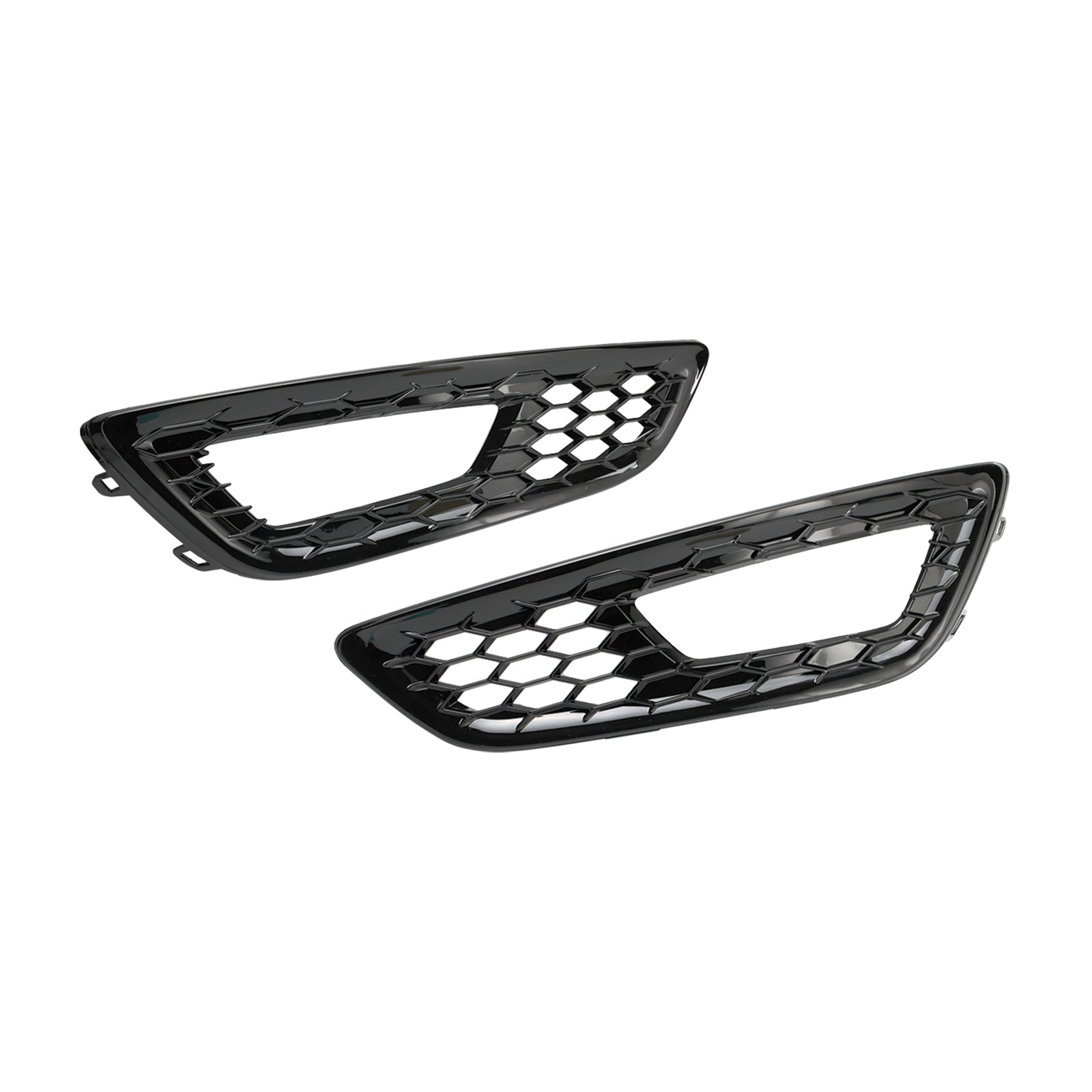 2015-2018 Ford Focus 2PCS Front Bumper Fog Light Lamp Cover Bezel Grille F1EZ15266D F1EZ15266G