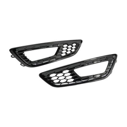 2015-2018 Ford Focus 2PCS Front Bumper Fog Light Lamp Cover Bezel Grille F1EZ15266D F1EZ15266G