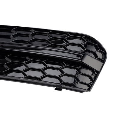 2009-2012 Audi A4 B8 Front Honeycomb Fog Light Grill — Pair (8KD807681)