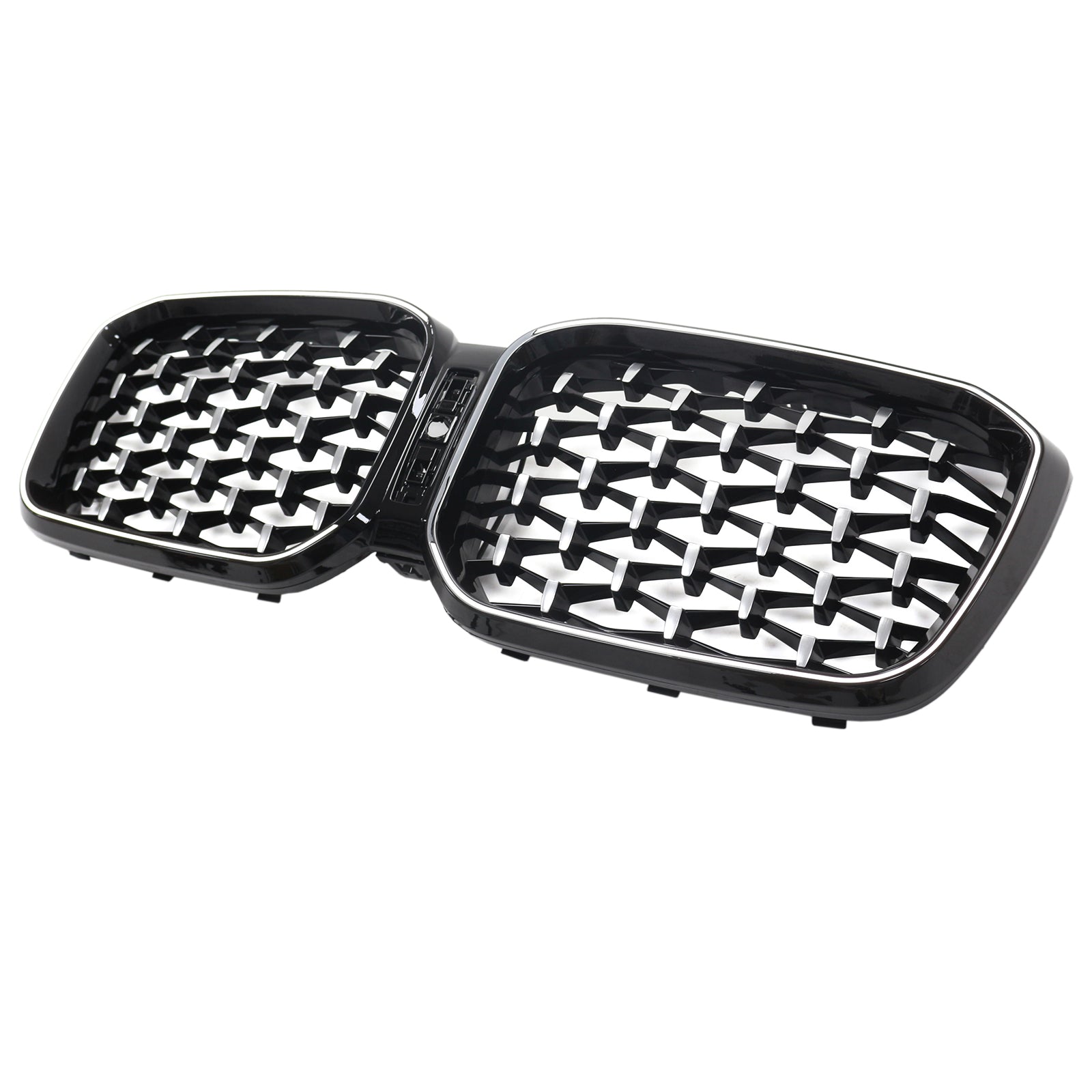 2022-2025 BMW X3 G01 X4 G02 Diamond Chrome Front Bumper Kidney Grille