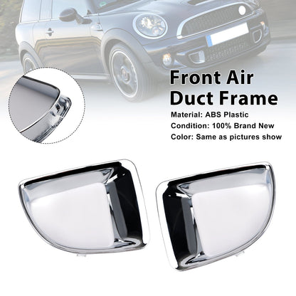Mini R55 R56 R57 R58 R59 JCW S Chrome Front Air Duct Frame (51117255117)