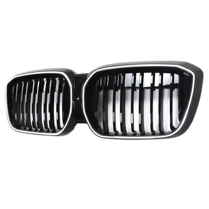 2022-2024 BMW iX3 G08 LCI Double Slat Black Front Kidney Grille