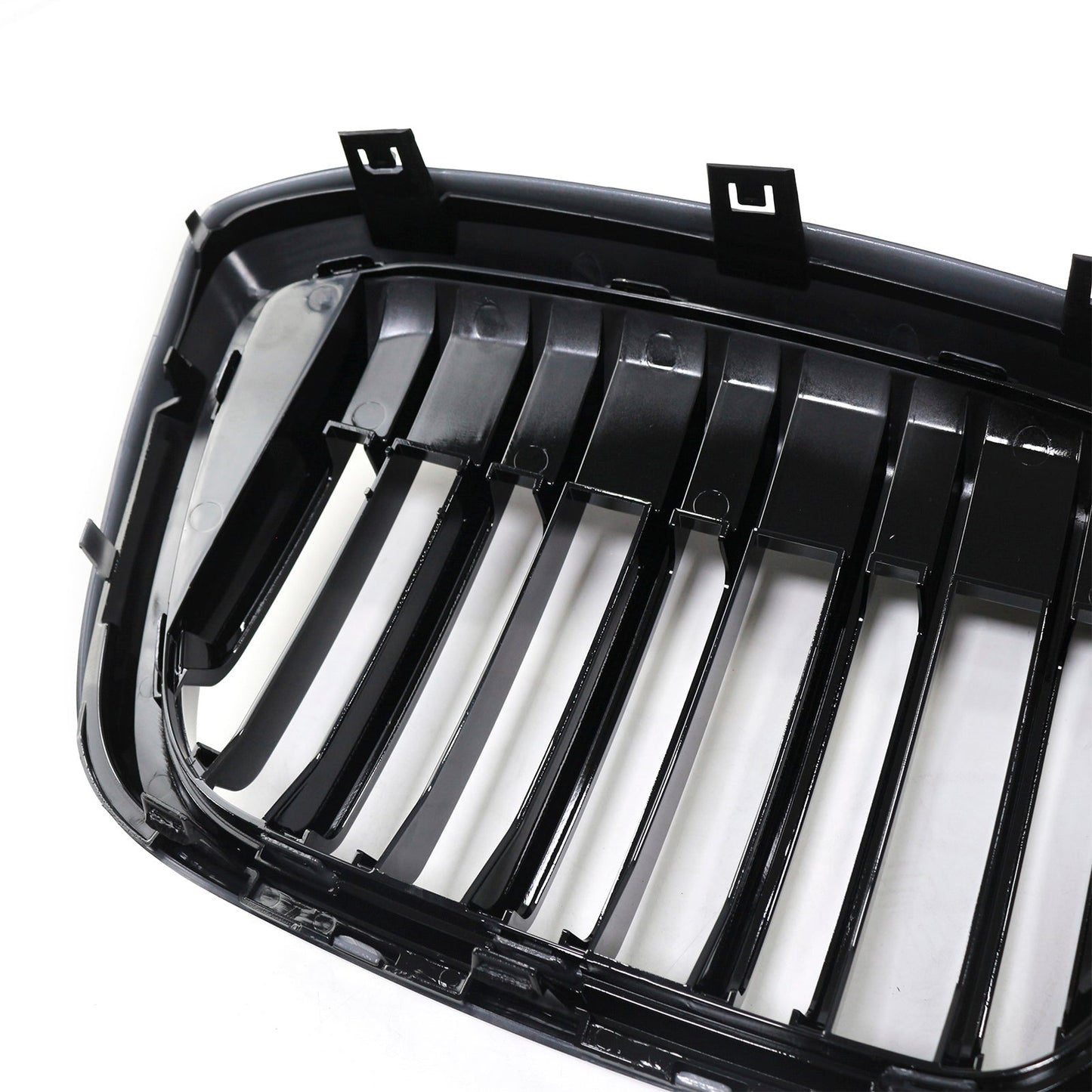 2022-2024 BMW iX3 G08 LCI Double Slat Gloss Black Front Kidney Grille