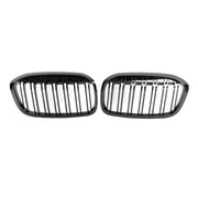 2018-2021 BMW 2 Series F45 F46 Gloss Black Front Kidney Grille — Pair