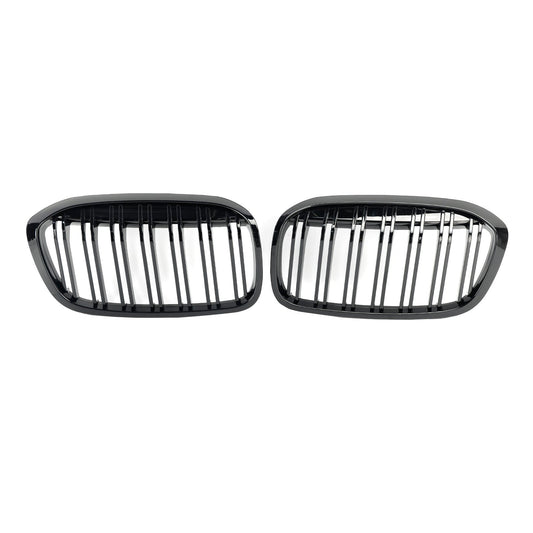 2018-2021 BMW 2 Series F45 F46 Gloss Black Front Kidney Grille — Pair