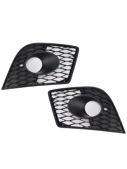 2005-2012 Seat Leon Cupra Front Bumper Fog Light Cover Grille — Pair (1P0853665C / 1P0853666C)