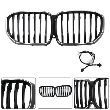 2019-2022 BMW X5 G05 M-Performance Gloss Black Front Kidney Grille (51137454887)