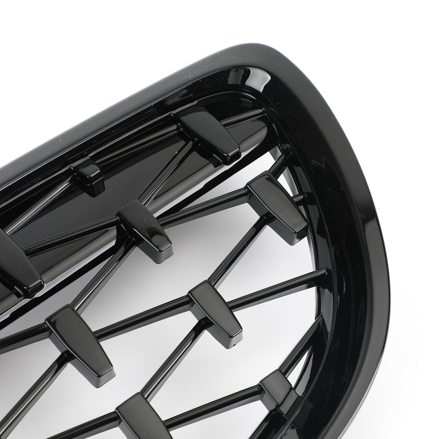 2008-2013 BMW M3 E92 E93 2-Door Meteor Black Front Kidney Grille (51137157277)