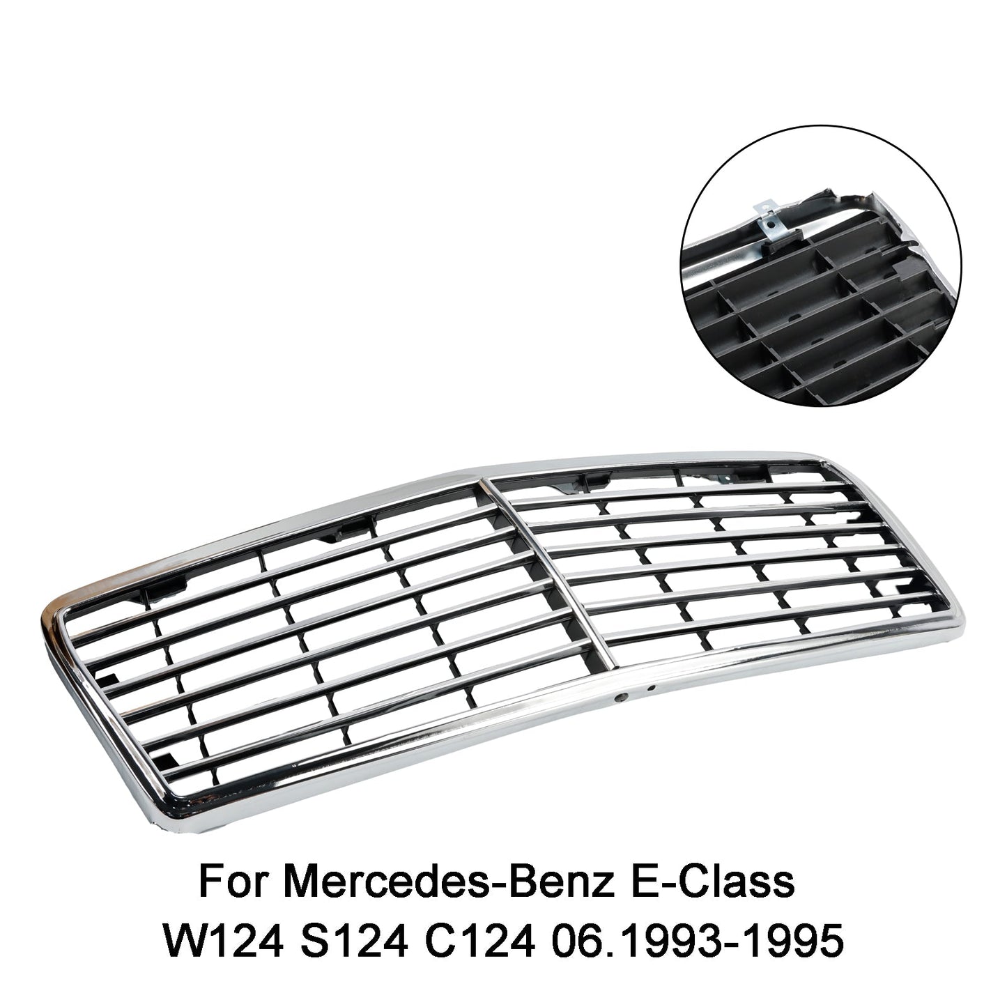 1993-1995 Mercedes-Benz E-Class W124 S124 C124 Front Bumper Grille