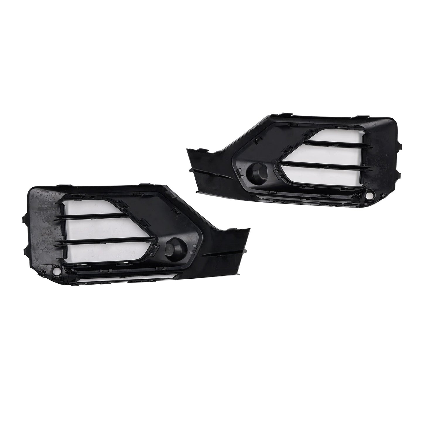 2016-2020 Audi Q2 Front Bumper Fog Lamp Grille — Pair (81A807681G)