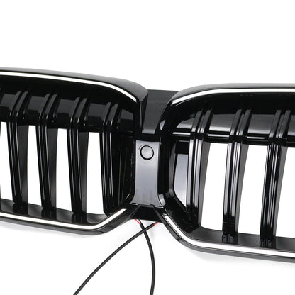 2023-2024 BMW 3 Series G20 G21 G28 Gloss Black Front Kidney Grille Mesh