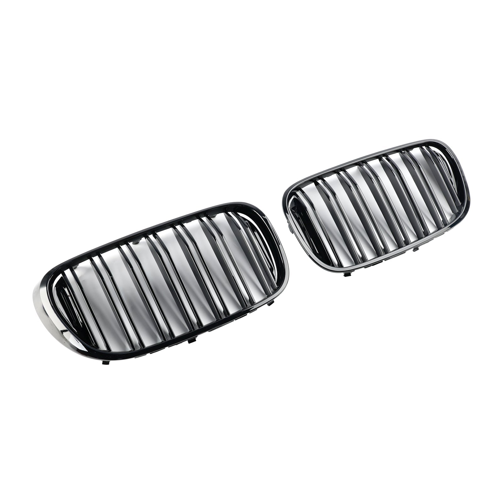 2015-2019 BMW 7 Series G11 Long-Wheelbase Pre-Facelift Black 2-Slat Front Kidney Grille