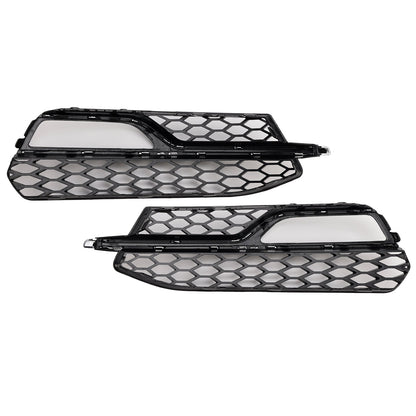 2013-2016 Audi A3 S-Line Front Lower Bumper Fog Light Cover Grille — Left (8V3807681G)