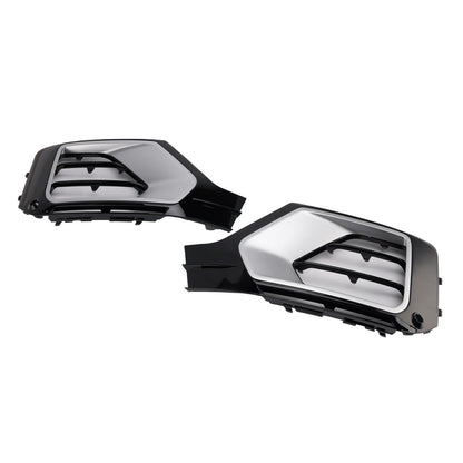 2016-2020 Audi Q2 Front Bumper Fog Lamp Grille — Pair (81A807681G)