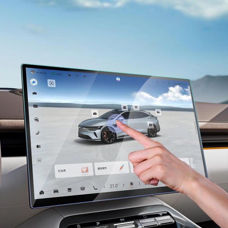 Dashboard & Navigation Tempered Glass Protector for Zeekr 7GT
