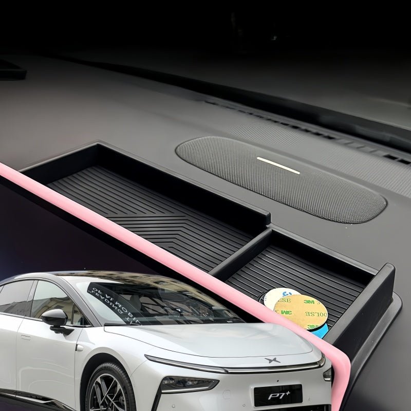 2026 Xpeng P7+ Dashboard Screen Tissue Organizer, ABS Black