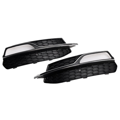 2013-2016 Audi A3 S-Line Front Lower Bumper Fog Light Cover Grille — Right (8V3807682G)