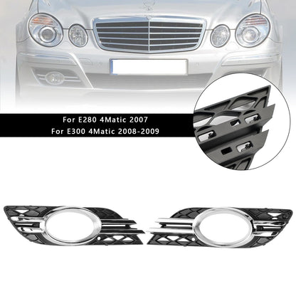 2007 Mercedes-Benz E-Class W211 E280 Front Fog Light Chrome Trim Cover Set (2118850822)