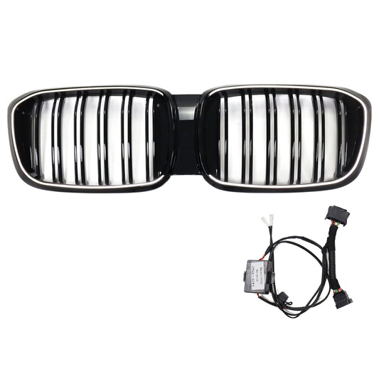 2018-2021 BMW X4 G02 X3 G01 G08 Pre-LCI Front Kidney Mesh Grille (51138469959)