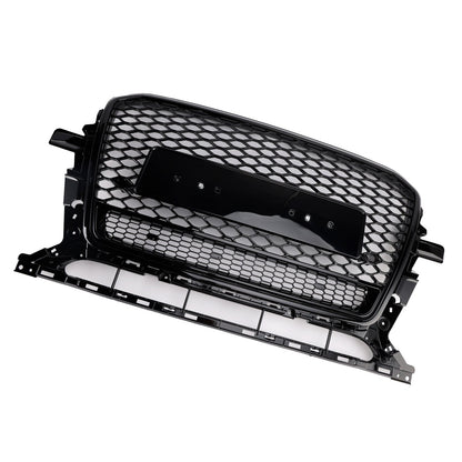 2013-2017 Audi Q5 Gloss Black Front Honeycomb Bumper Grille