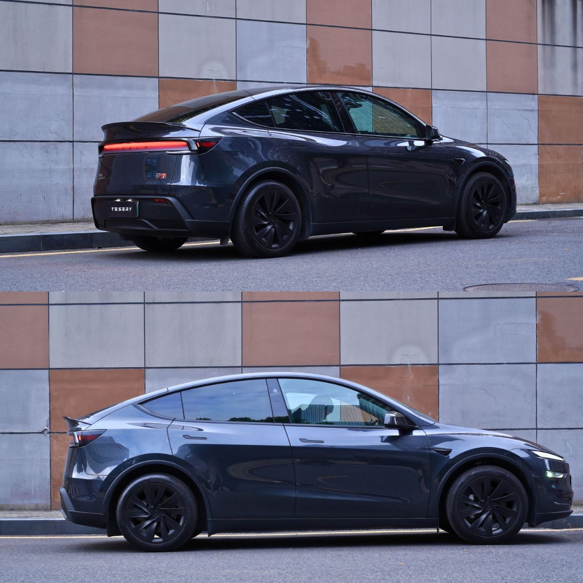 Dry Carbon Fiber Rear Spoiler Wing for Model Y Juniper | OEM YL Style - Tesery Official Store