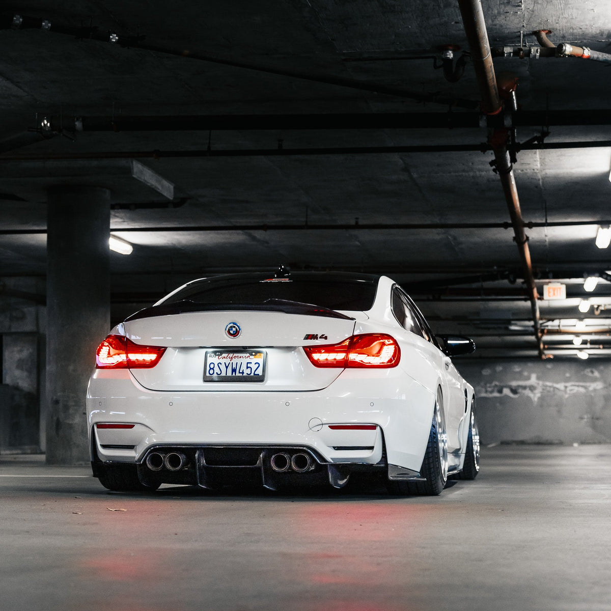 PSM Style Carbon Fiber Rear Diffuser for BMW F80 M3 & F82/F83 M4