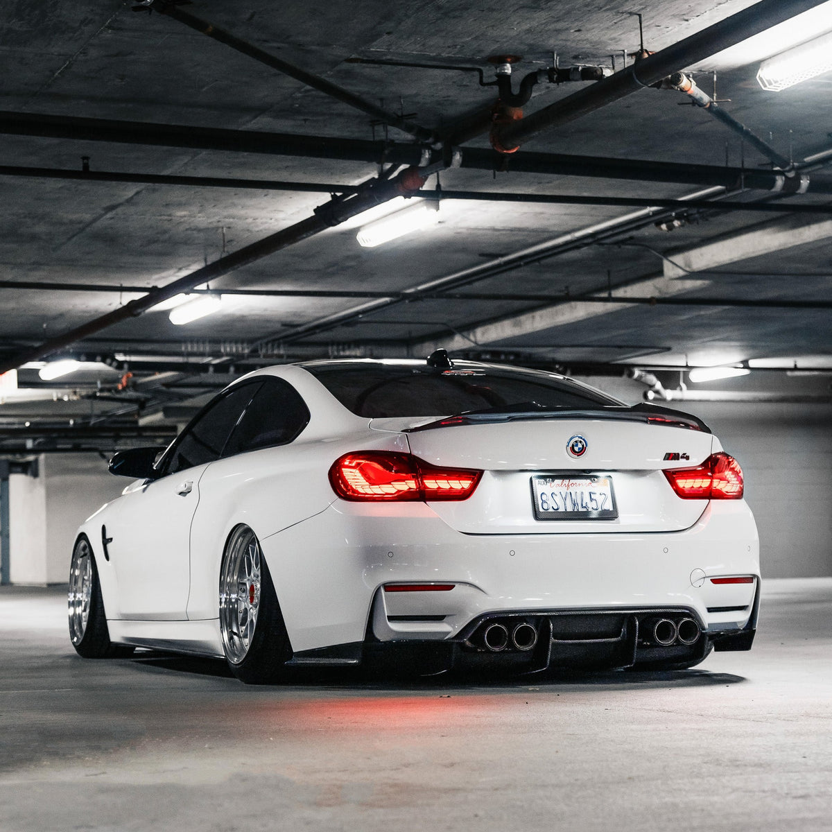 PSM Style Carbon Fiber Rear Diffuser for BMW F80 M3 & F82/F83 M4