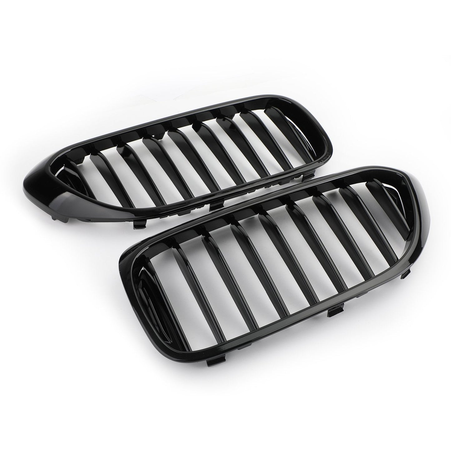 2017-2019 BMW 5 Series G30 530i 540i Gloss Black Front Kidney Grille
