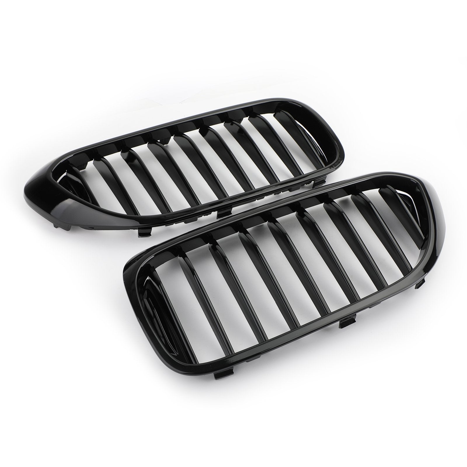 2017-2019 BMW 5 Series G30 530i 540i Gloss Black Front Kidney Grille