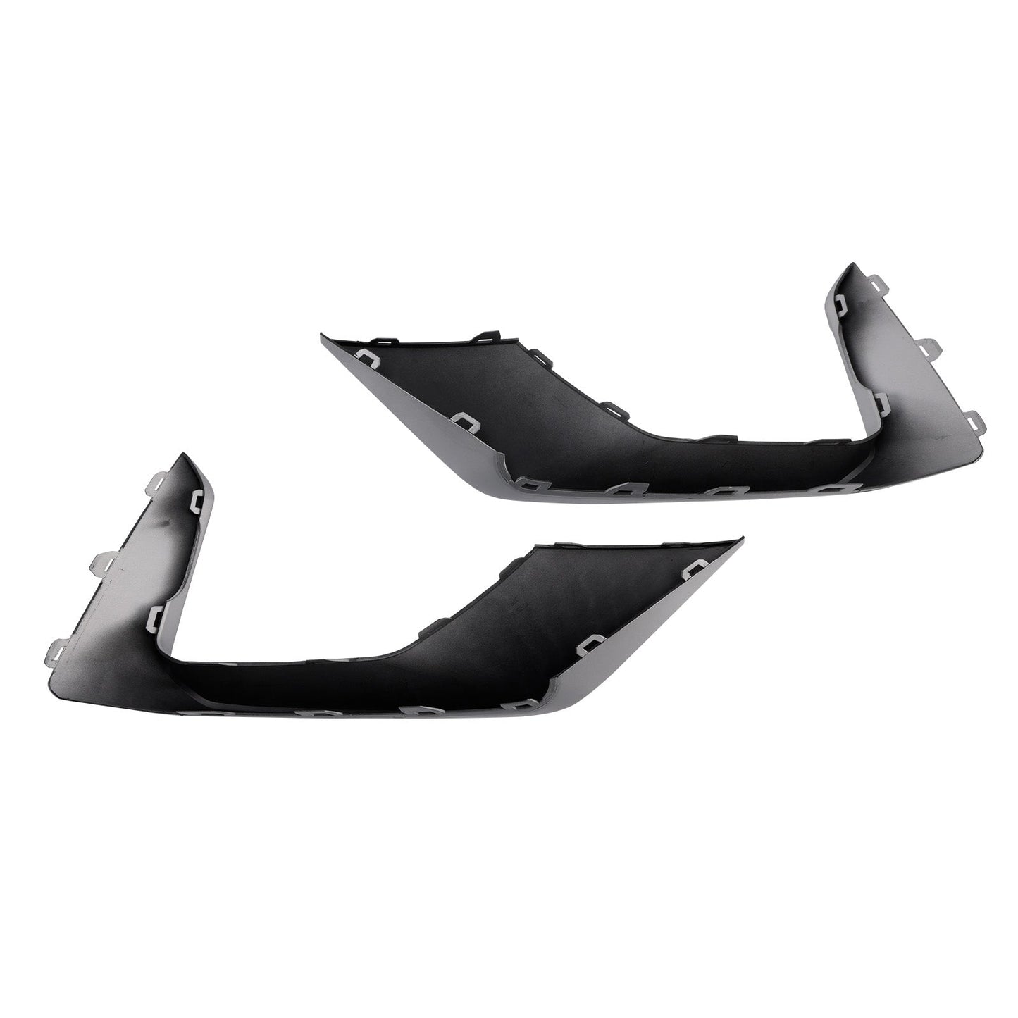 Silver Foglight Surround Grill Trim Fit Ford Focus ST + ST Line MK4 2018-2021