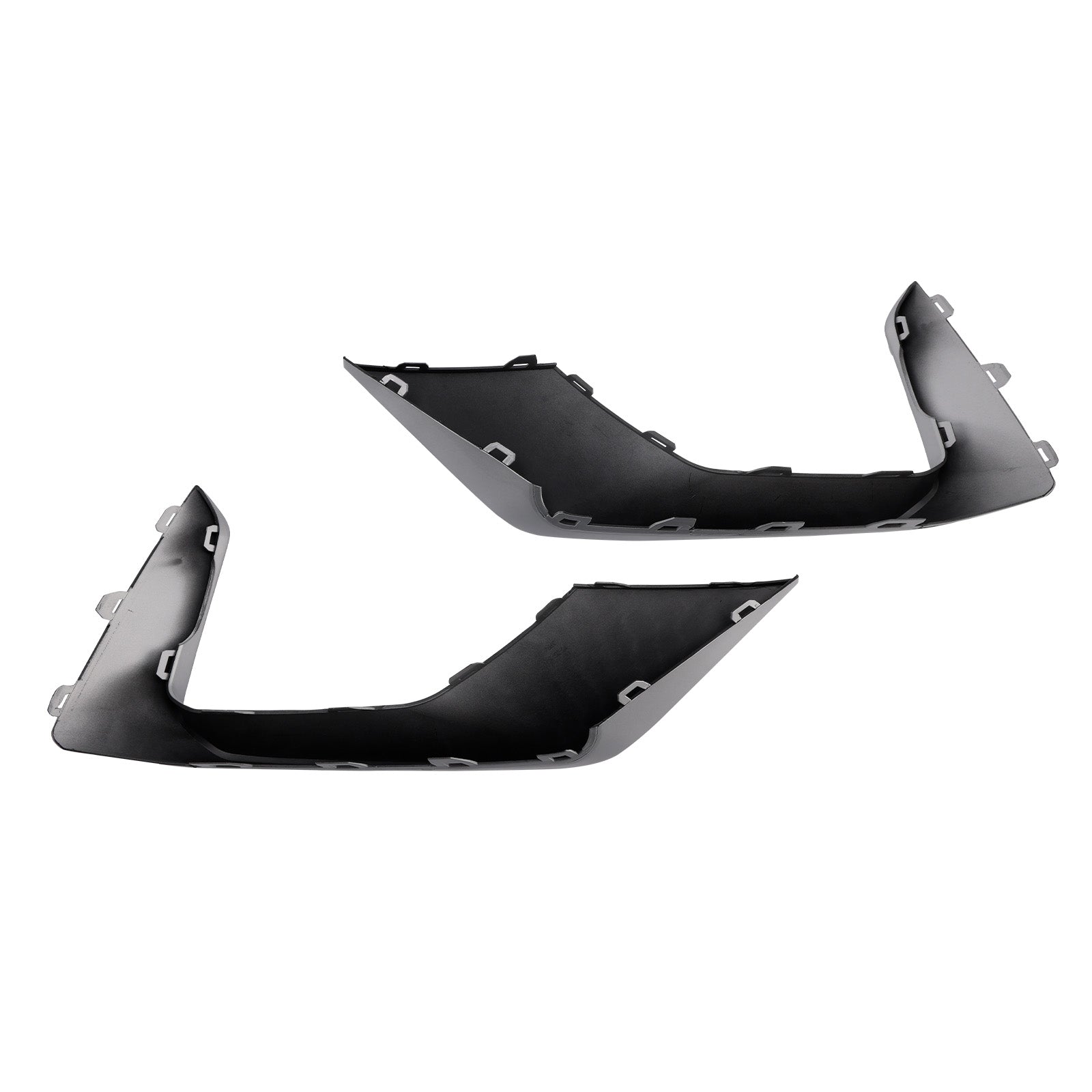 Silver Foglight Surround Grill Trim Fit Ford Focus ST + ST Line MK4 2018-2021